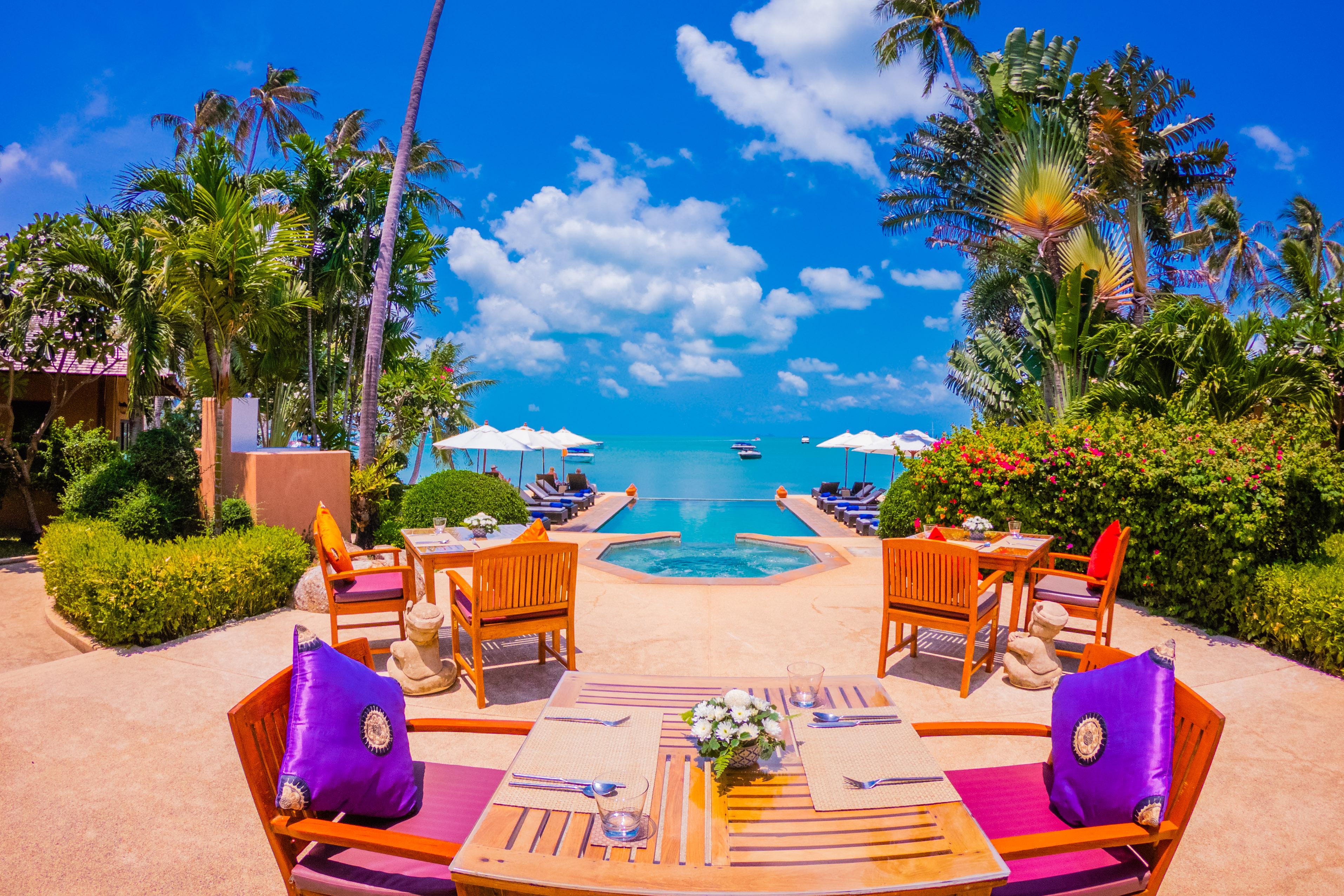 Saboey Resort And Villas Bophut Restaurante foto